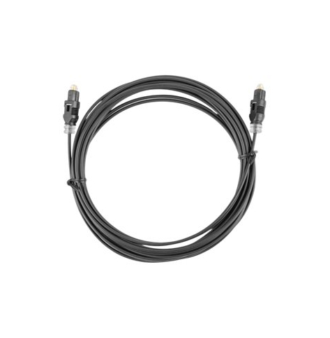 Kabel LANBERG CA-TOSL-10CC-0030-BK Lanberg TosLink M/M optyczny 3M, Black