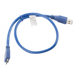 Kabel LANBERG CA-US3M-10CC-0005-B Lanberg USB 3.0 Micro AM-MBM5P 50cm