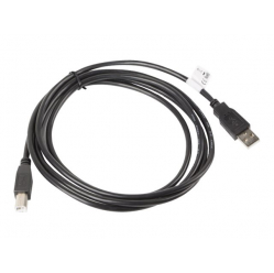 Kabel LANBERG CA-USBA-10CC-0018-BK Lanberg USB 2.0 AM-BM 1.8m czarny