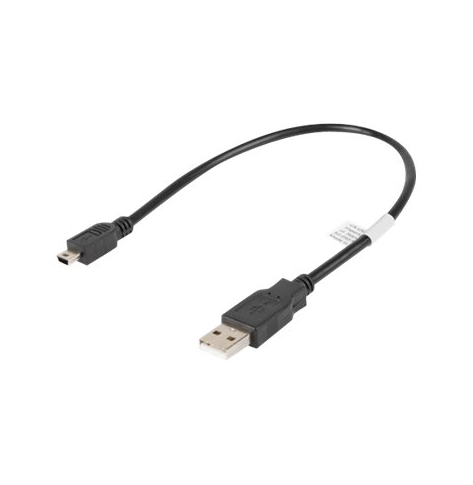 Kabel LANBERG CA-USBK-10CC-0003-BK Lanberg USB 2.0 mini AM-BM5P 30cm czarny