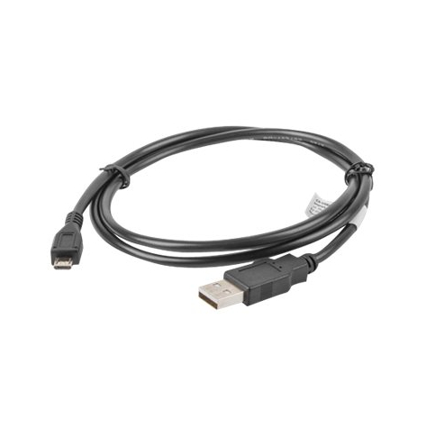Kabel LANBERG CA-USBM-10CC-0010-BK Lanberg USB 2.0 micro AM-MBM5P 1m czarny