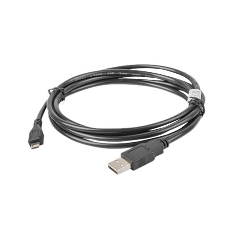 Kabel LANBERG CA-USBM-10CC-0018-BK Lanberg USB 2.0 micro AM-MBM5P 1.8m czarny