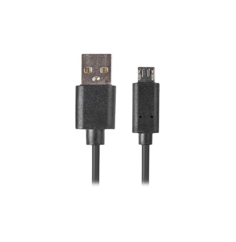 Kabel LANBERG CA-USBM-20CU-0018-BK Lanberg Quick Charge 3.0, USB Micro-B(M)->A(M) 1.8M Czarny