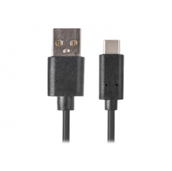 Kabel LANBERG CA-USBO-31CU-0010-BK Lanberg USB-C(M)->A(M) 3.1 1M Czarny