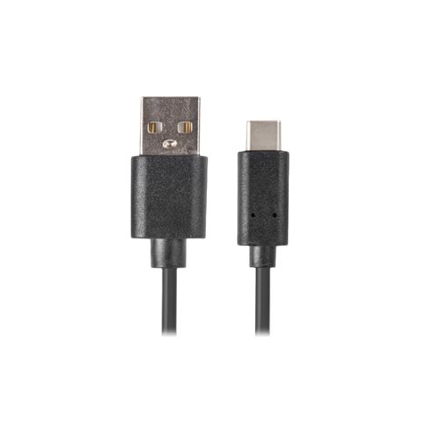 Kabel LANBERG CA-USBO-31CU-0010-BK Lanberg USB-C(M)->A(M) 3.1 1M Czarny