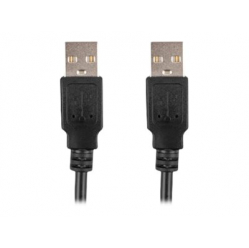 Kabel LANBERG USB-A M/M 2.0 1.8m black