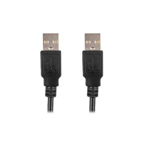 Kabel LANBERG USB-A M/M 2.0 1.8m black