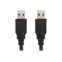 Kabel LANBERG USB-A M/M 3.0 1.8m black