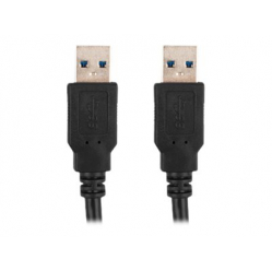 Kabel LANBERG USB-A M/M 3.0 1.8m black
