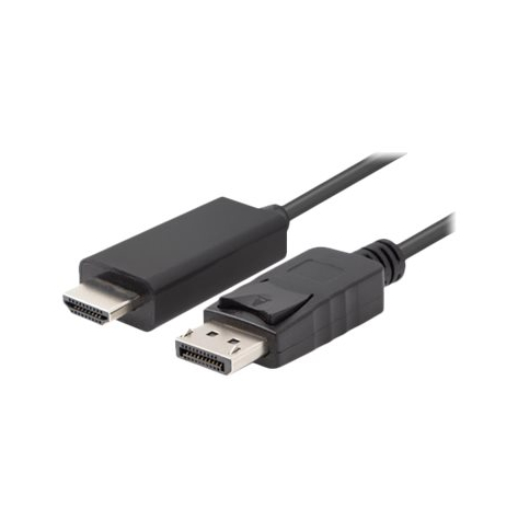 Kabel LANBERG DisplayPort M v1.1->HDMI M 5m czarne