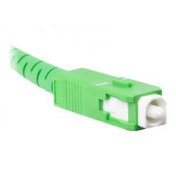 Patchcord LANBERG fiber optic SM SC/APC-SC/APC simplex 2.5m LSZH g657b3 3.0mm white