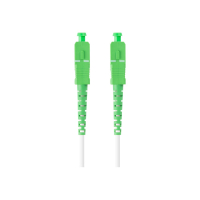 Patchcord LANBERG fiber optic SM SC/APC-SC/APC simplex 20m LSZH g657b3 3.0mm white