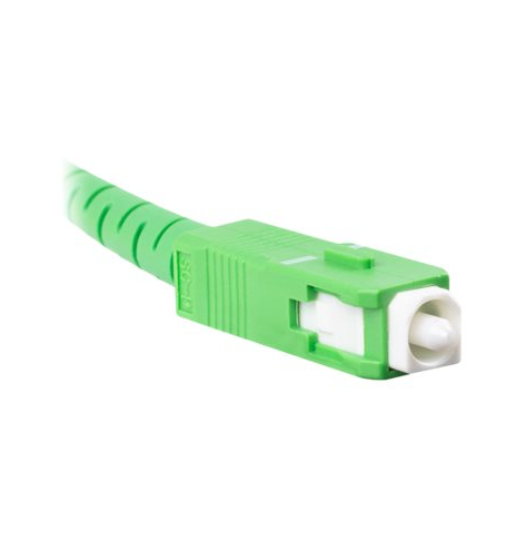 Patchcord LANBERG fiber optic SM SC/APC-SC/APC simplex 5m LSZH g657b3 3.0mm white