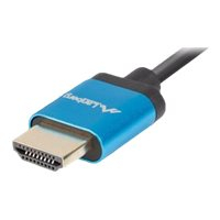 Kabel LANBERG HDMI M/M v2.0 1.8m black 4K slim