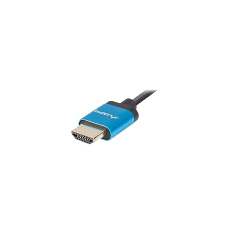 Kabel LANBERG HDMI M/M v2.0 1.8m black 4K slim