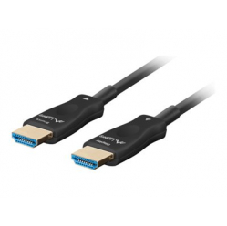 Kabel LANBERG HDMI M/M V2.1 10M 8K Czarny Optyczny AOC