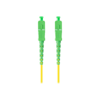 Kabel LANBERG krosowy - G.657.A1 9/125 SC/APC żółty 2m