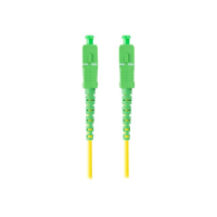Kabel LANBERG krosowy - G.657.A1 9/125 SC/APC żółty 3m