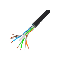 Kabel LANBERG lan UTP 1Gb/s 305m drut CCA czarny