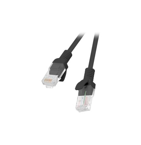 Patchcord LANBERG cat.5e 1.5m black 10-pack