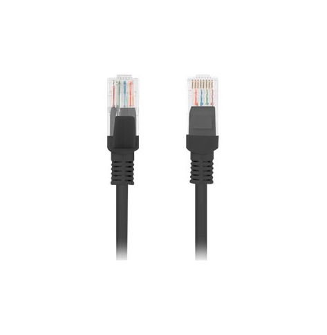 Patchcord LANBERG cat.5e 30m black