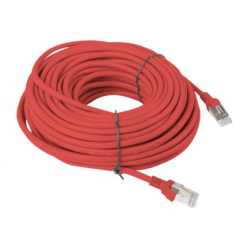 Patchcord LANBERG cat.5e 30m red