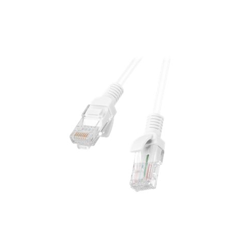 Patchcord LANBERG cat.5e 3m white