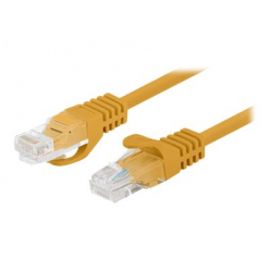 Patchcord LANBERG Cat.5e UTP 0.25m orange 10-pack
