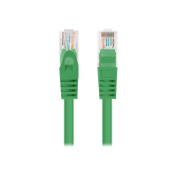 Patchcord LANBERG Cat.5e UTP 1.5m green 10-pack