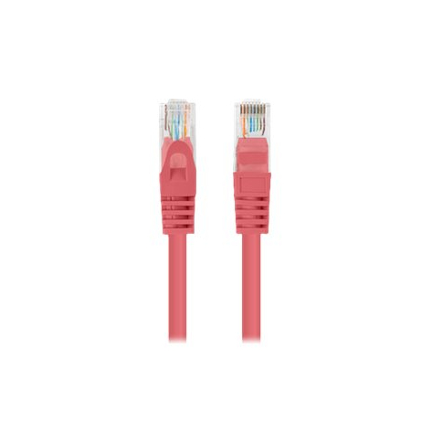 Patchcord LANBERG Cat.5e UTP 2m red 10-pack