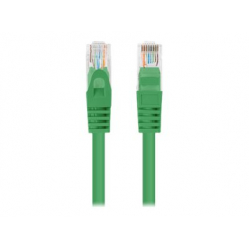 Patchcord LANBERG Cat.5e UTP 3m green 10-pack