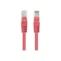 Patchcord LANBERG Cat.5e UTP 3m red 10-pack
