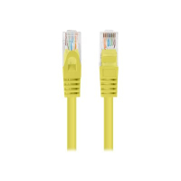 Patchcord LANBERG Cat.5e UTP 3m yellow 10-pack