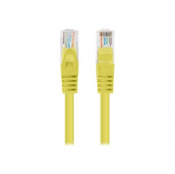 Patchcord LANBERG Cat.5e UTP 3m yellow 10-pack