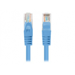Patchcord LANBERG Cat.5e UTP 7.5m blue