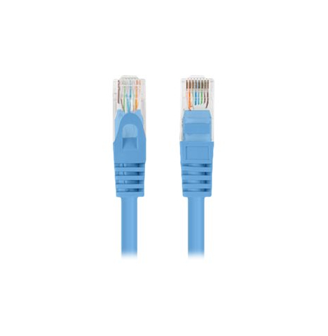 Patchcord LANBERG Cat.5e UTP 7.5m blue
