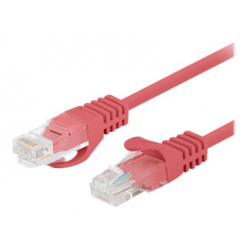 Patchcord LANBERG Cat.5e UTP 7.5m red
