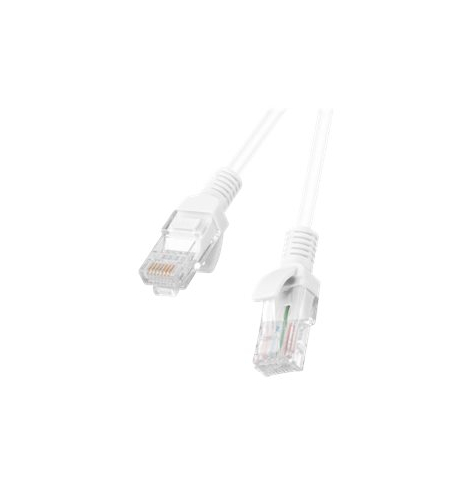 Patchcord LANBERG cat.6 1m white