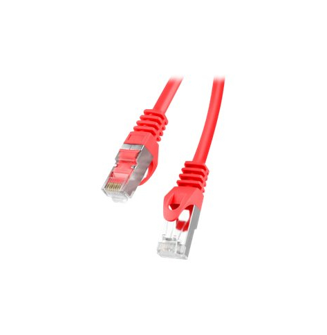 Patchcord LANBERG cat.6 20m FTP red