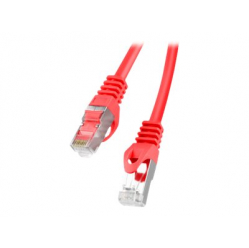 Patchcord LANBERG cat.6 2m FTP red