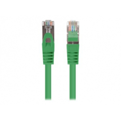 Patchcord LANBERG Cat.6 FTP 0.25m green 10-pack