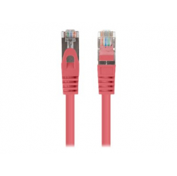 Patchcord LANBERG Cat.6 FTP 0.5m red 10-pack