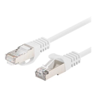 Patchcord LANBERG Cat.6 FTP 0.5m white 10-pack