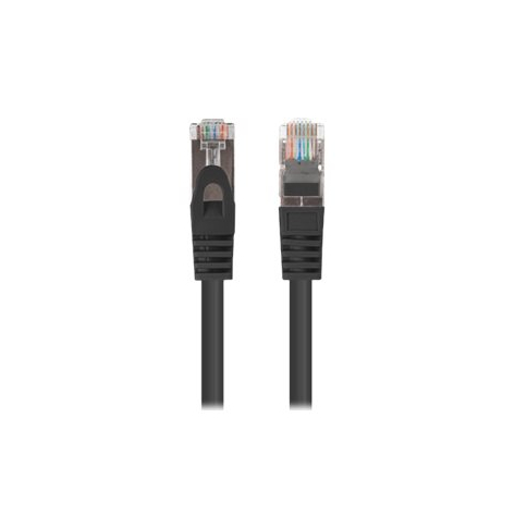 Patchcord LANBERG Cat.6 FTP 1.5m black 10-pack
