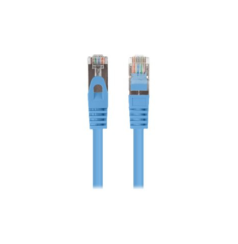 Patchcord LANBERG Cat.6 FTP 1.5m blue 10-pack