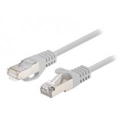 Patchcord LANBERG Cat.6 FTP 2m grey 10-pack