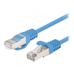 Patchcord LANBERG Cat.6 FTP 3m blue 10-pack