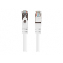 Patchcord LANBERG Cat.6 FTP 3m white 10-pack