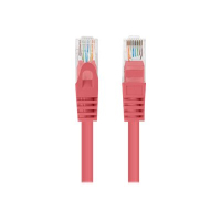 Patchcord LANBERG Cat.6 UTP 0.25m red 10-pack