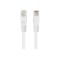 Patchcord LANBERG Cat.6 UTP 0.25m white 10-pack